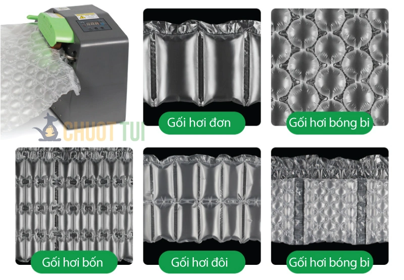 Máy thổi túi chống sốc C10