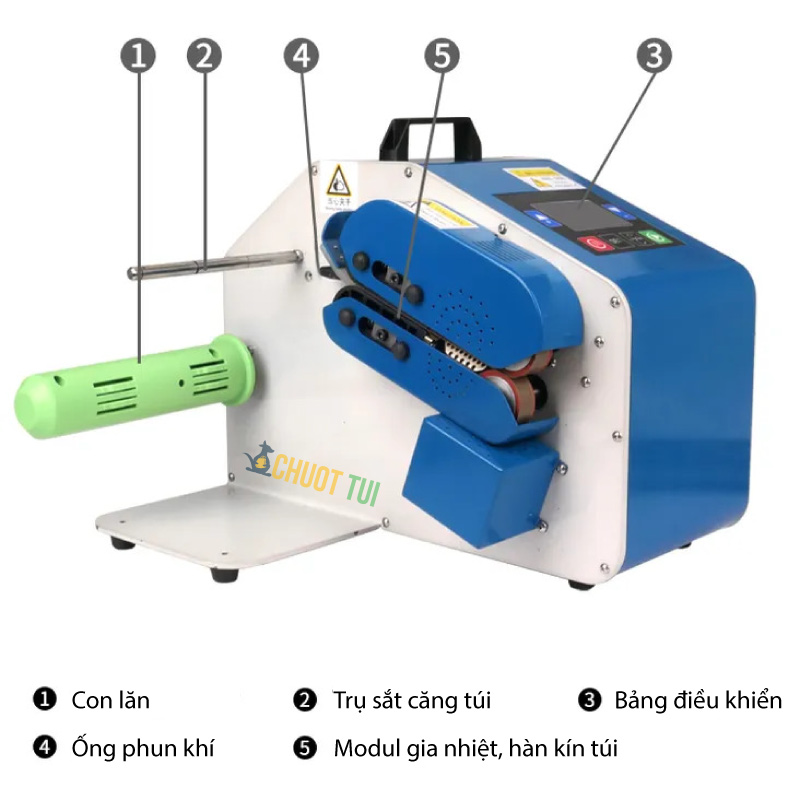 Cấu tạo của máy 018N