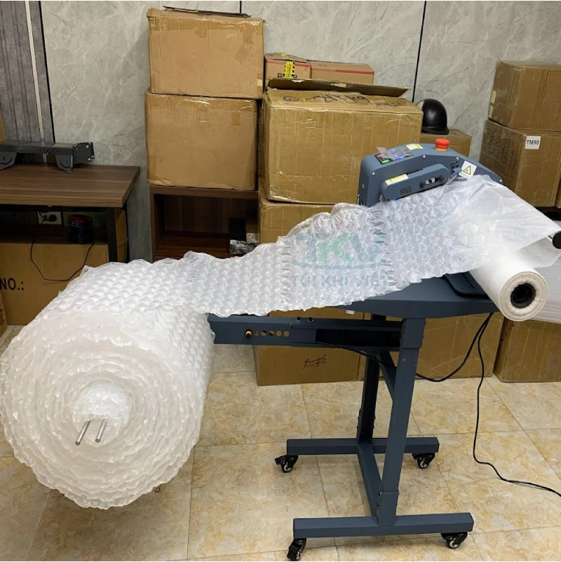 Máy cuốn màng xốp hơi tự động