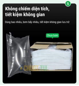 Túi giữ form balo, túi xách tiết kiệm không gian
