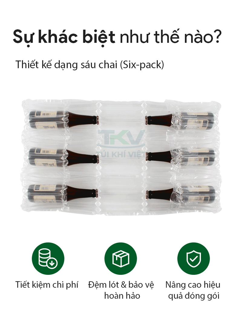 Túi chống sốc chai rượu