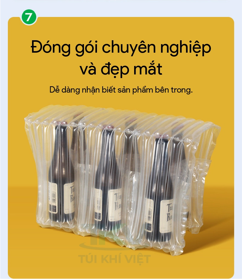 Túi chống sốc chai rượu