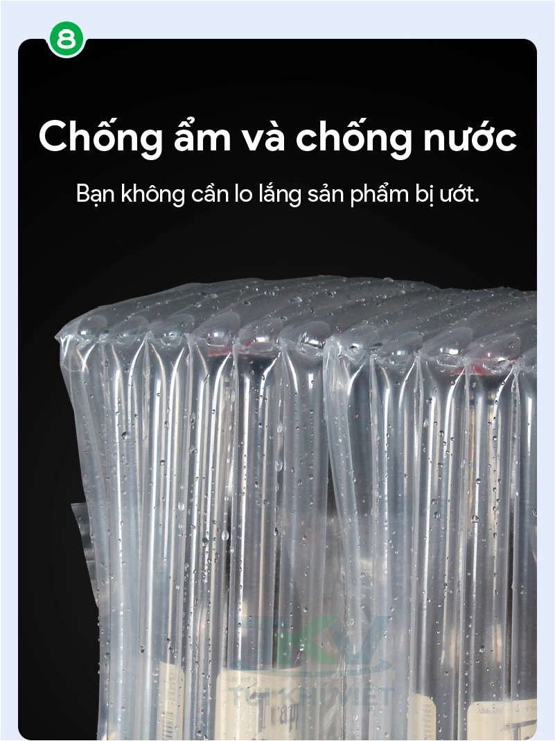 Túi cột khí chống sốc chai lo 6 ngăn