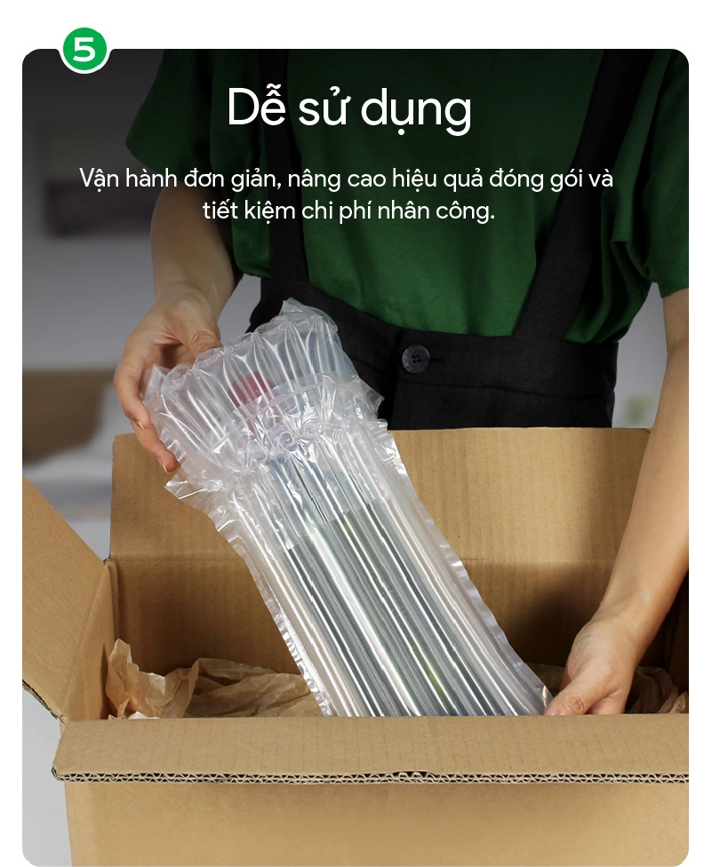 Túi cột khí chống sốc chai rượu vang