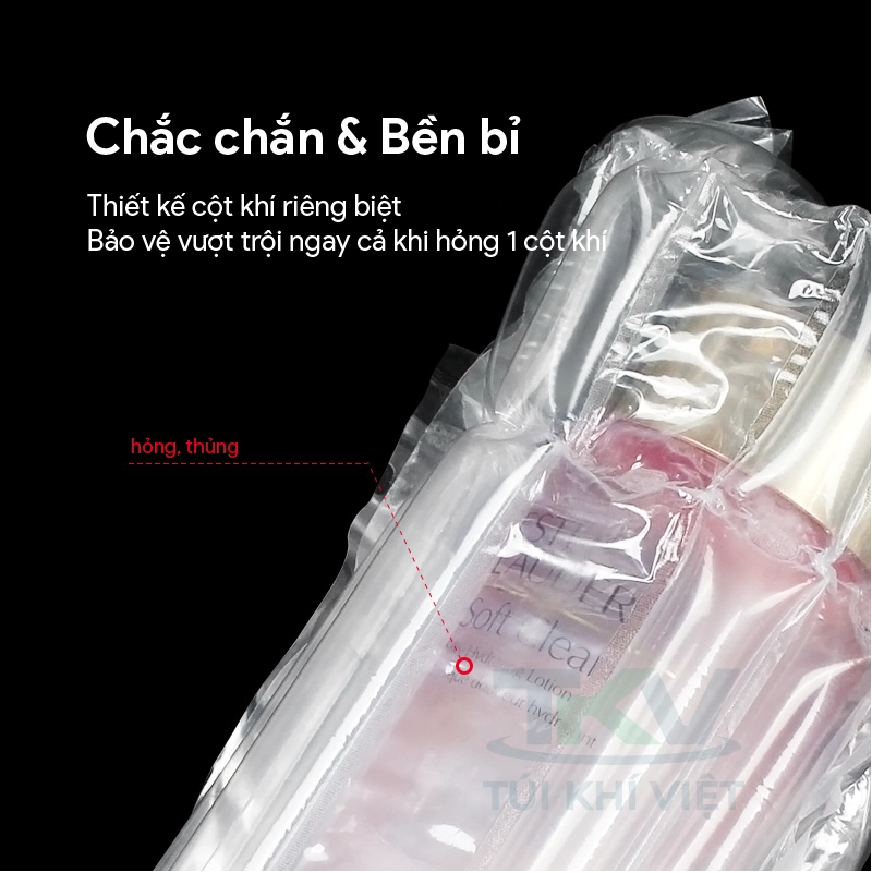Túi cột khí chống vỡ mỹ phẩm