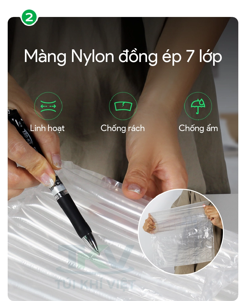 Túi khí an toàn hộp sữa